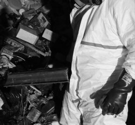 Nettoyage de scènes de crime et de logements dits Diogène