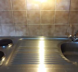 Évier après nettoyage Diogène